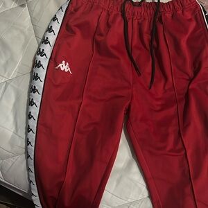 Red Kappa Sweatpants